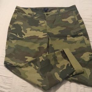 Jcrew Camo pants